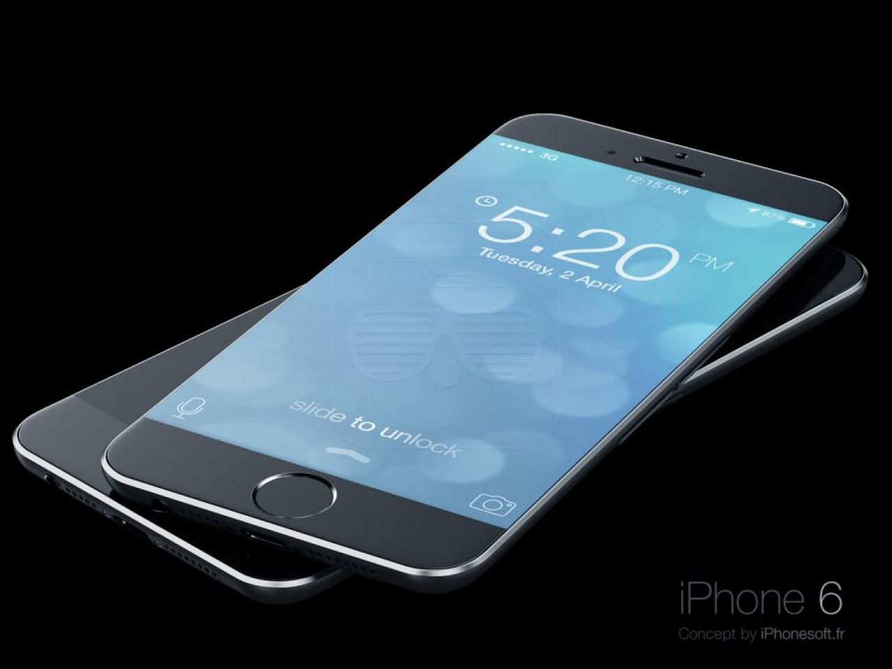 [02/01/2014] iPhone 6 und iPhone 6c mit iOS 8: Neue Konzeptbilder zeigen mögliches Design (1)