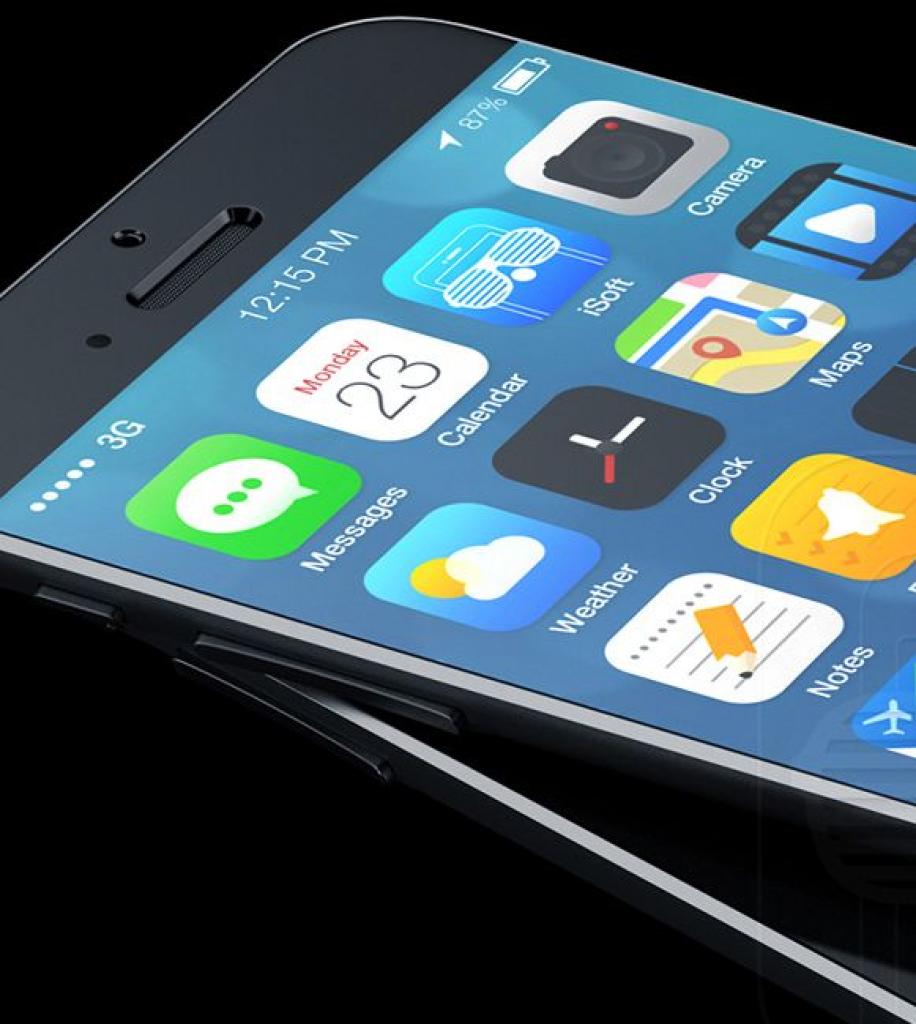 [02/01/2014] iPhone 6 und iPhone 6c mit iOS 8: Neue Konzeptbilder zeigen mögliches Design (3)