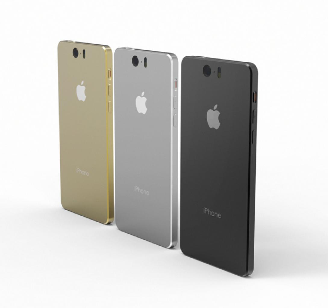 [17/01/2014] iPhone 6: Neues Apple-Smartphone mit 4,7-Zoll-Display im Juni? - im Bild: ein inoffizielles Konzept des neuen Modells