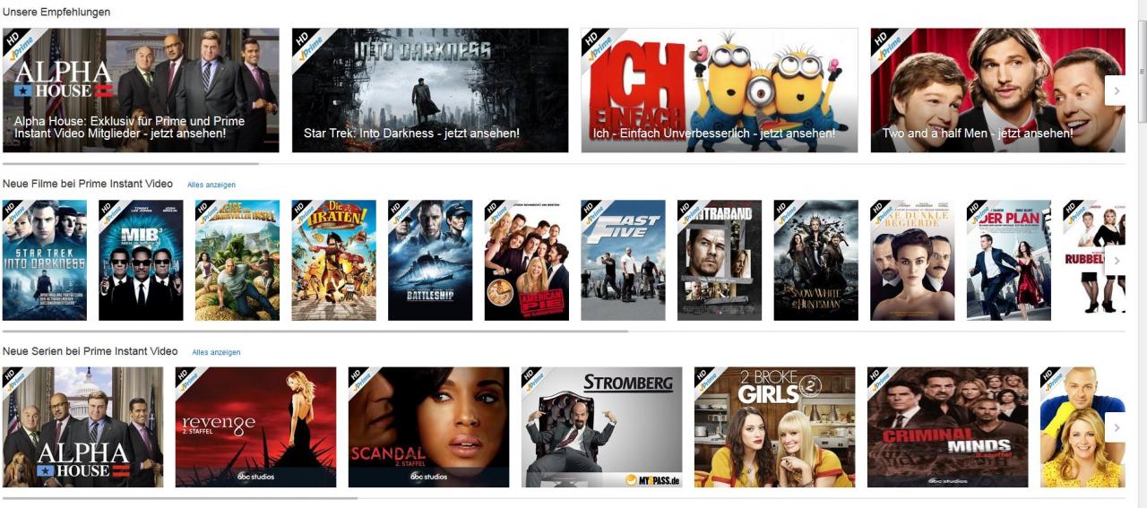 [26/02/2014] Amazon: Prime Instant Video - Angebot, Preis und Funktionen des Streaming-Dienstes in der Analyse (3)