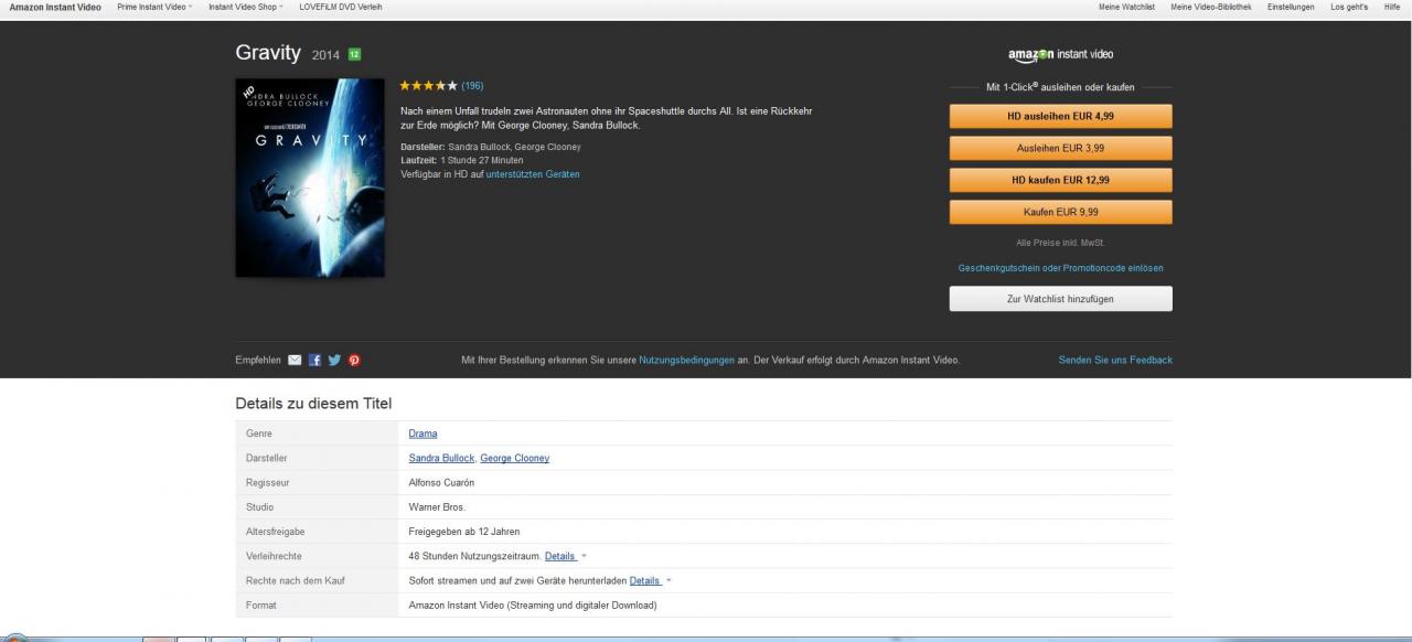 [26/02/2014] Amazon: Prime Instant Video - Angebot, Preis und Funktionen des Streaming-Dienstes in der Analyse (7)
