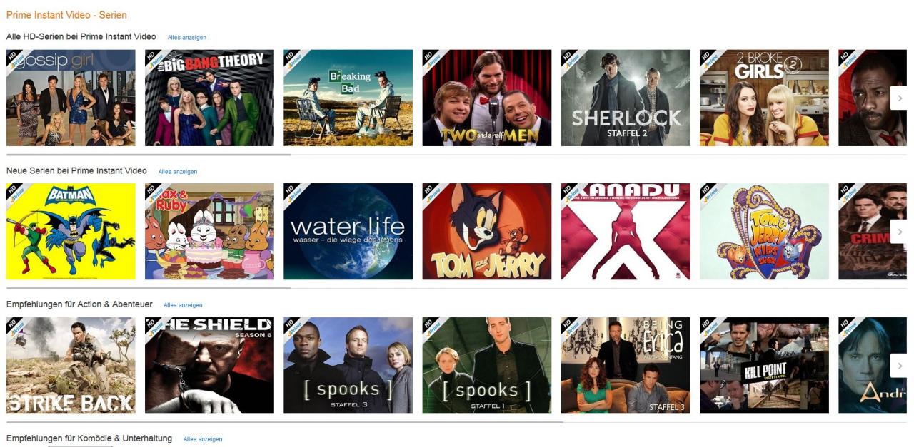 [26/02/2014] Amazon: Prime Instant Video - Angebot, Preis und Funktionen des Streaming-Dienstes in der Analyse (8)
