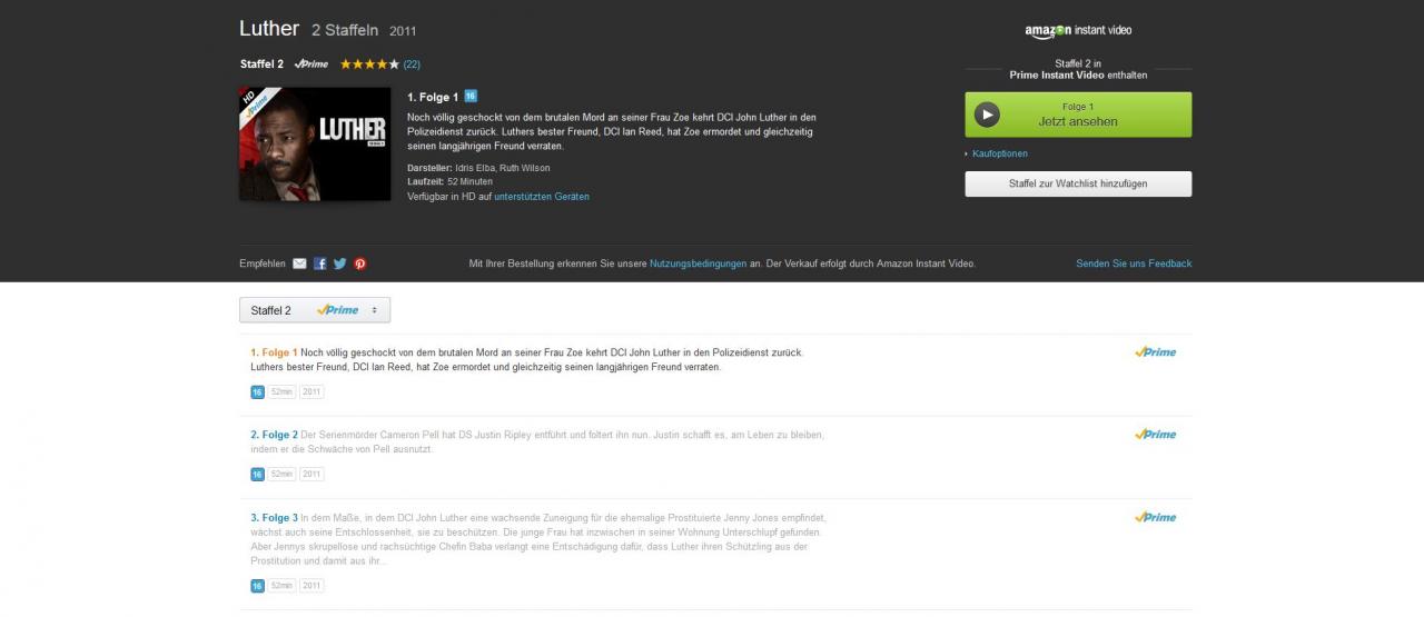 [26/02/2014] Amazon: Prime Instant Video - Angebot, Preis und Funktionen des Streaming-Dienstes in der Analyse (9)