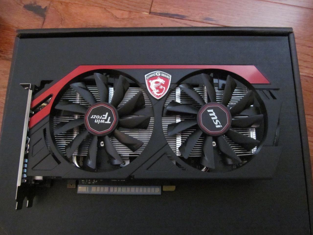 [17/02/2014] Update: MSI Geforce GTX 750 Ti Twin Frozr (1)