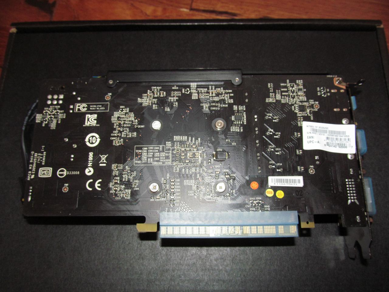[17/02/2014] Update: MSI Geforce GTX 750 Ti Twin Frozr (4)