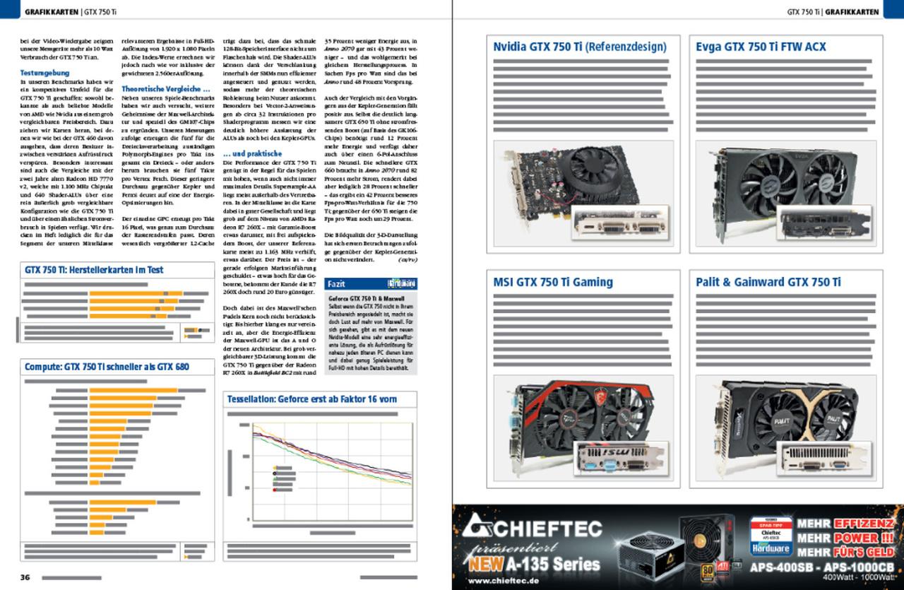 [27/02/2014] Test & Technikanalyse: Geforce GTX 750 Ti (Maxwell)