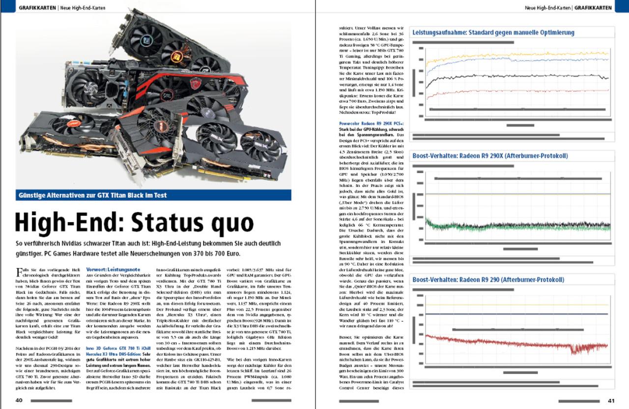 [27/02/2014] Test: 12 High-End-Grafikkarten (R9 290, 290X, GTX 780 Ti)