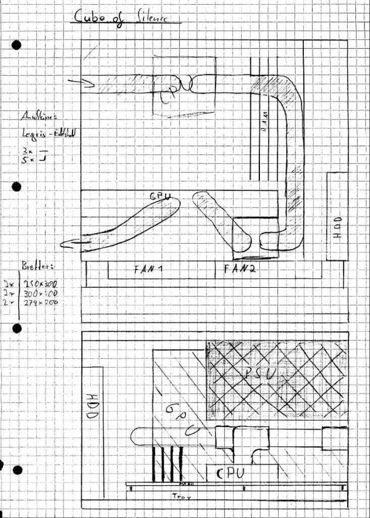 [14/02/2014] Casecon-Projekt Cube of Silence: Ein leiser Wakü-Würfel soll enstehen (2)