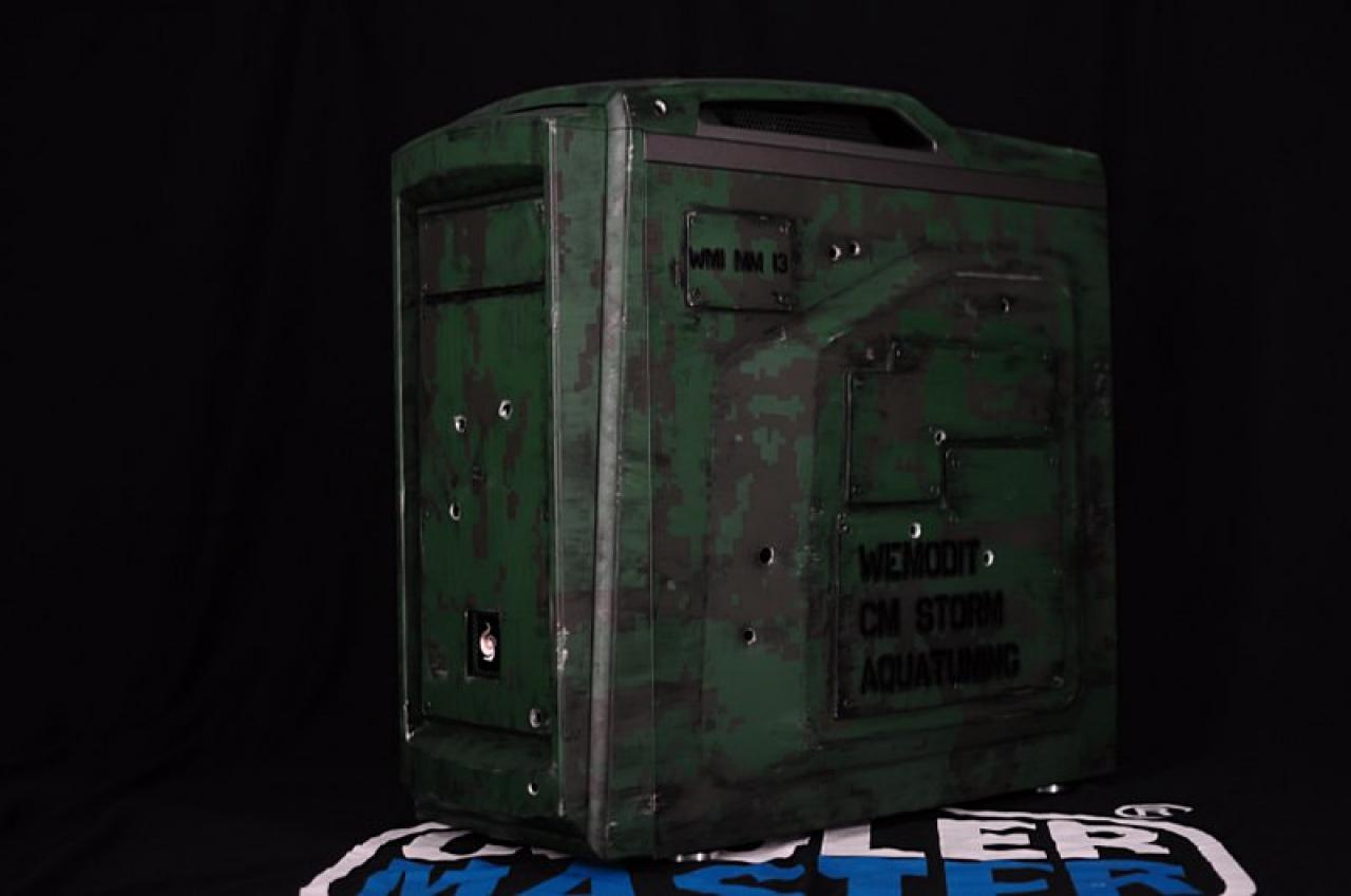 [03/02/2014] Casemod in unter zehn Stunden: Cooler Master CM Storm Scout 2 Advanced in Militär-Optik (16)