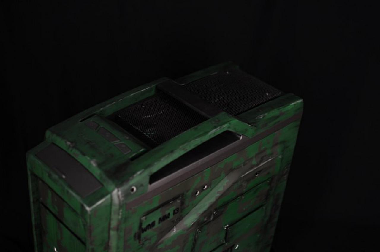 [03/02/2014] Casemod in unter zehn Stunden: Cooler Master CM Storm Scout 2 Advanced in Militär-Optik (22)