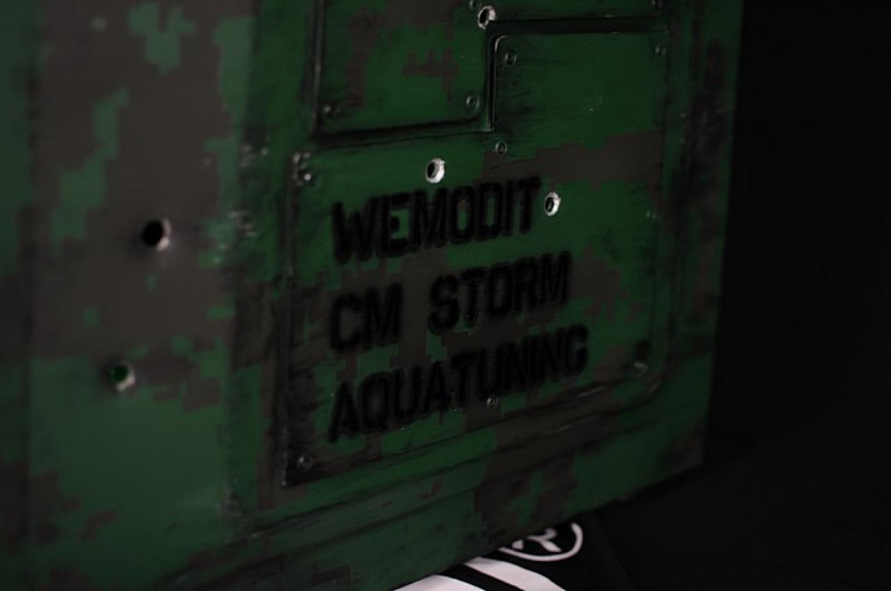 [03/02/2014] Casemod in unter zehn Stunden: Cooler Master CM Storm Scout 2 Advanced in Militär-Optik (24)