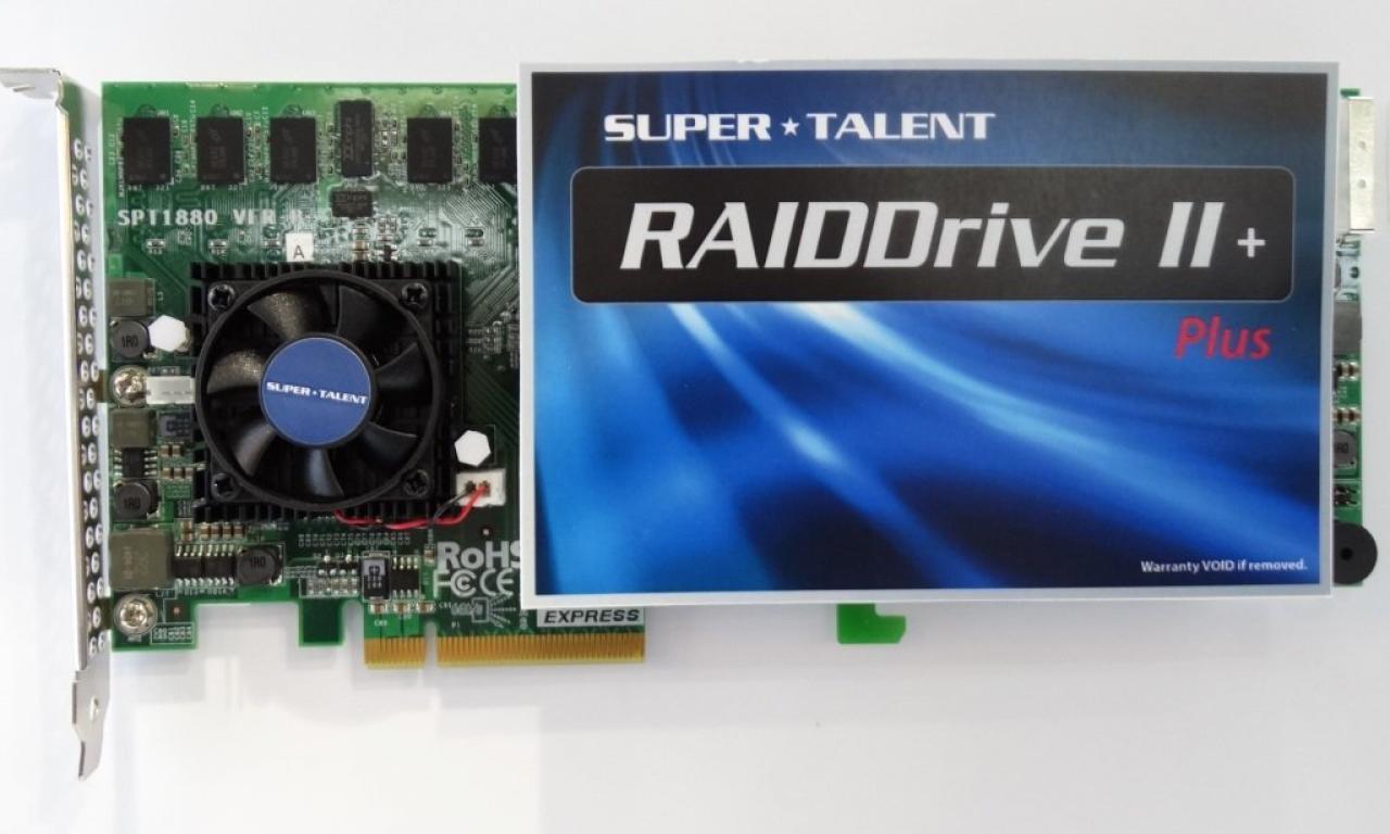 [14/02/2014] Super Talent RAIDDrive II Plus: Enterprise-PCI-Express-SSD mit bis zu 3,2 GB/s angekündigt (2)