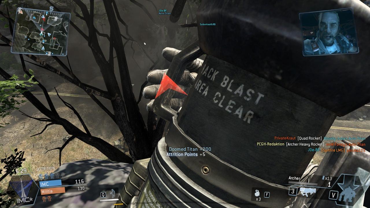 [14/02/2014] Titanfall Beta - Multisampling und Raucheffekte vertragen sich in Titanfall nicht sonderlich.