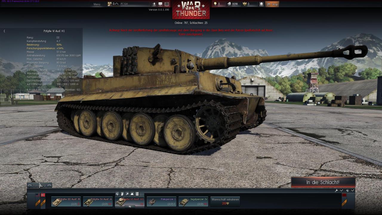 [02/02/2014] War Thunder Ground Forces Closed Beta (2)
