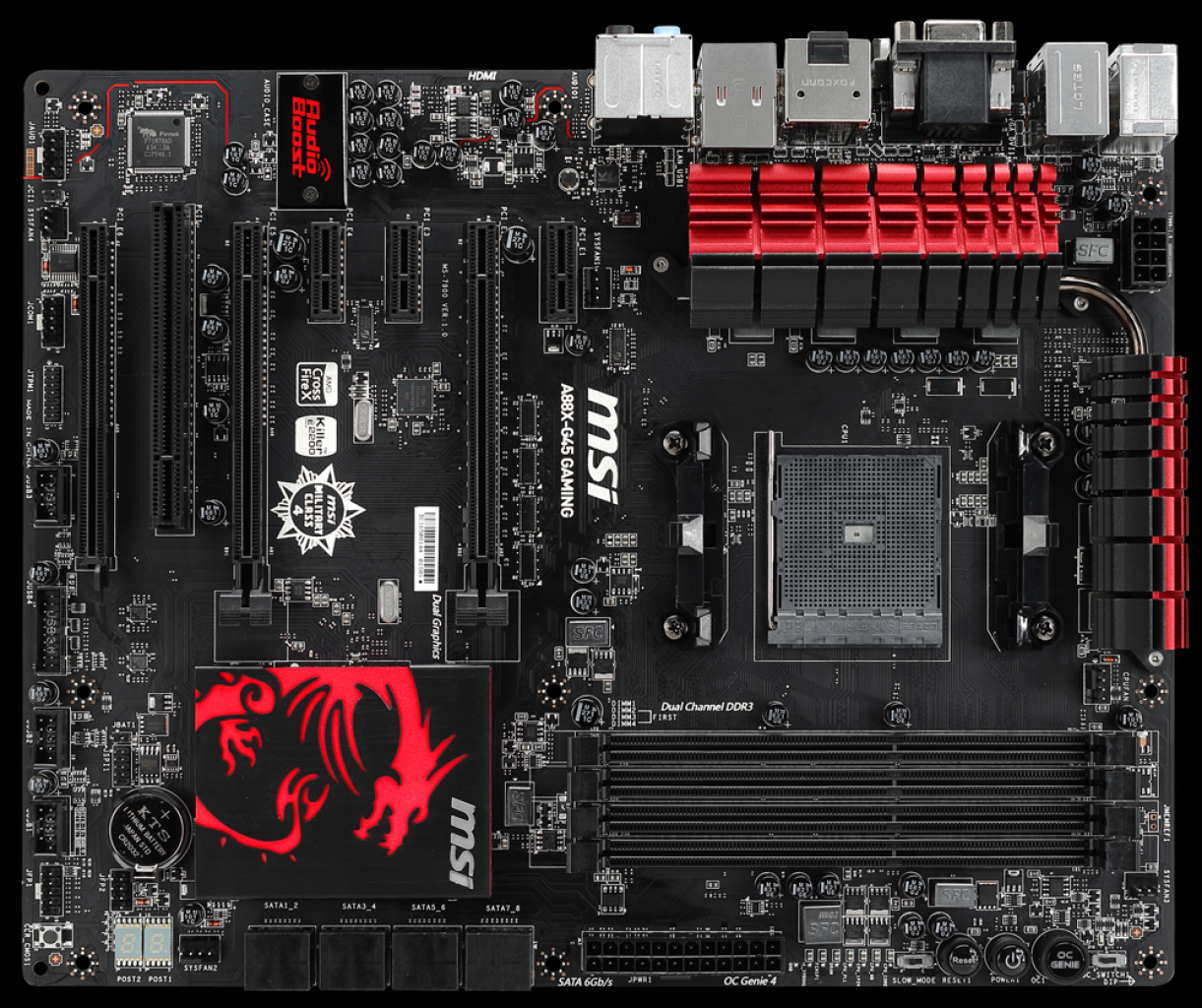 [10/03/2014] MSI A88X-G45 Gaming-Mainboard (1)