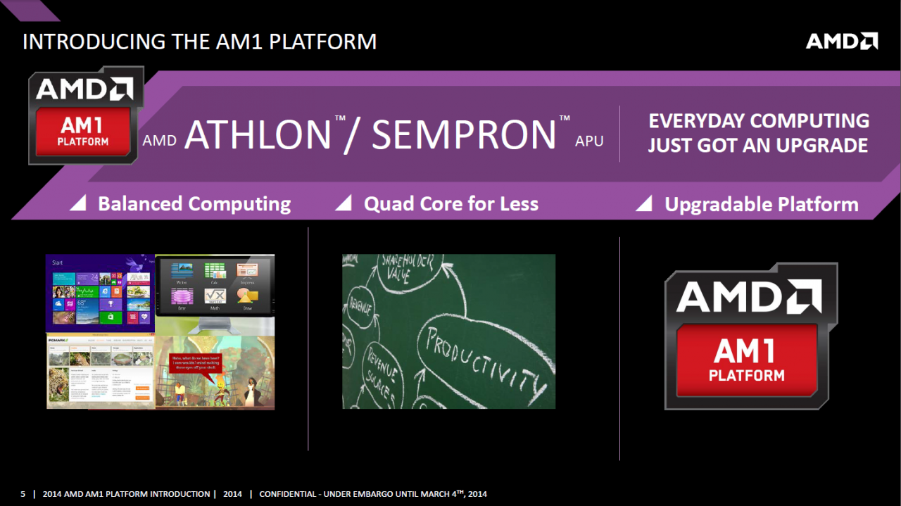 [03/03/2014] AMD Sockel AM1: Erste Low-End-APUs lieferbar, Mainboards noch nicht in Sicht