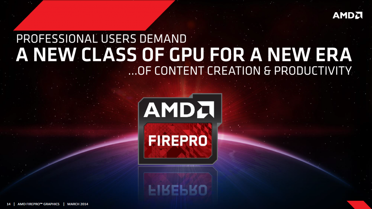 [27/03/2014] Firepro W9100: AMD kündigt die effizienteste Workstation-/Server-Grafikkarte auf dem Markt an (1)