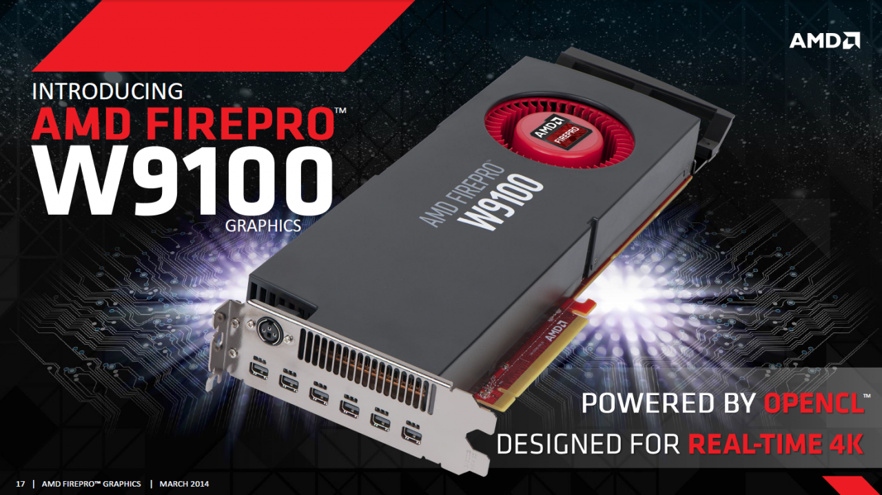 [27/03/2014] Firepro W9100: AMD kündigt die effizienteste Workstation-/Server-Grafikkarte auf dem Markt an (4)