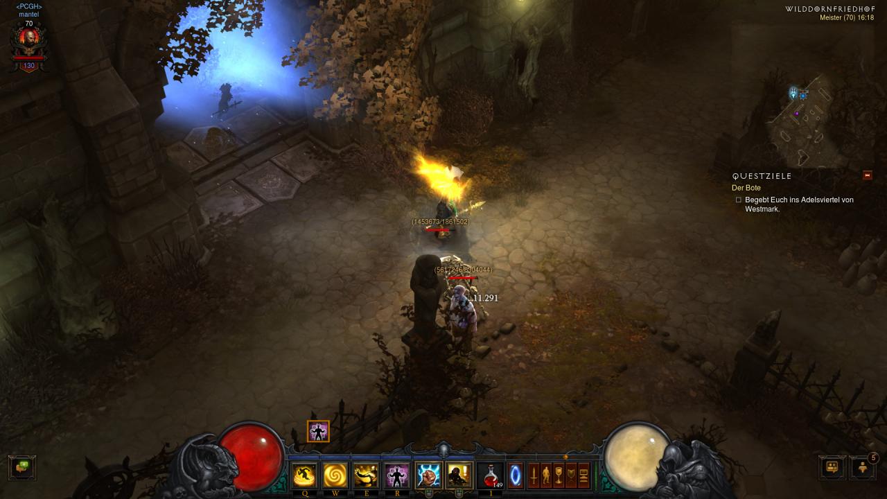 Diablo 3: Reaper of Souls - Geisterschatten auf Nvidia mit aktiviertem Supersampling