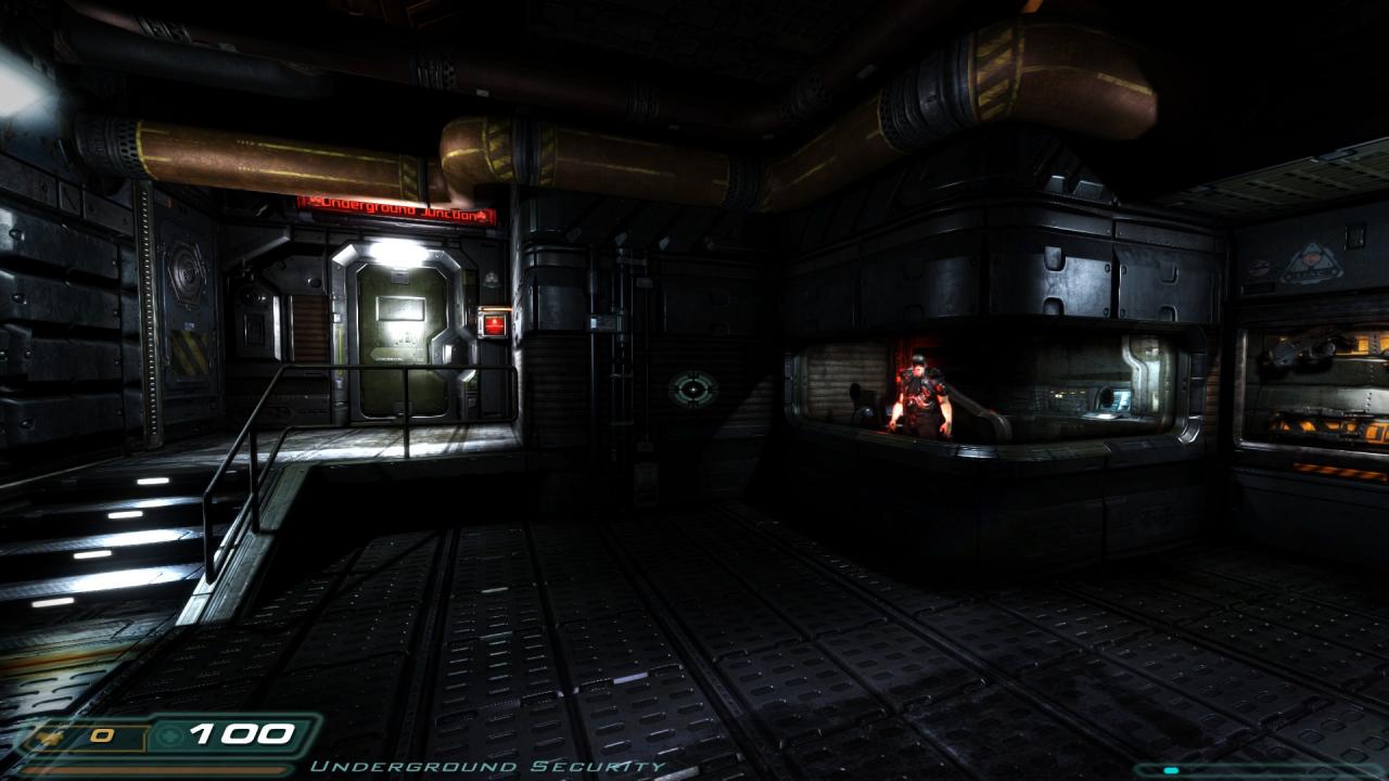 [13/03/2014] Doom 3 Modded - Das halboffene Leveldesign wirkt für einen Korridor-Shooter noch relativ modern.