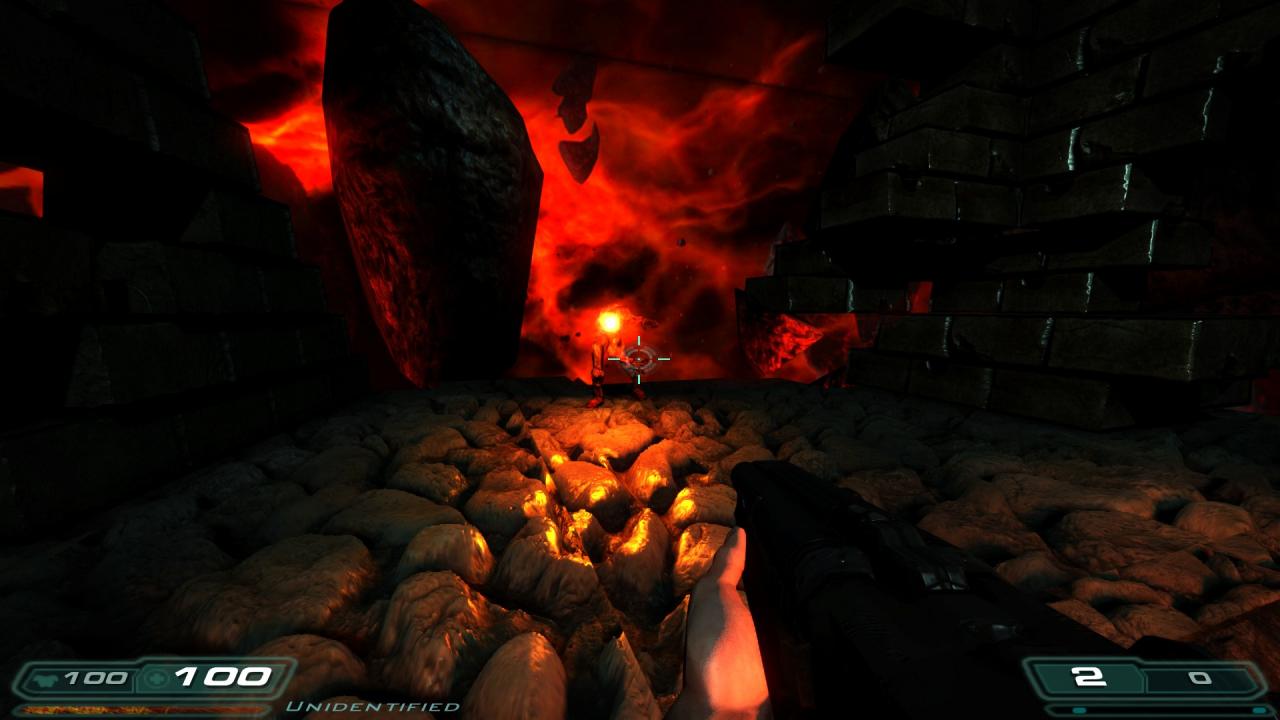 [13/03/2014] Doom 3 Modded - An einigen Stellen stören sichtbare Seams den ansonsten sehr guten Eindruck der neuen Texturen