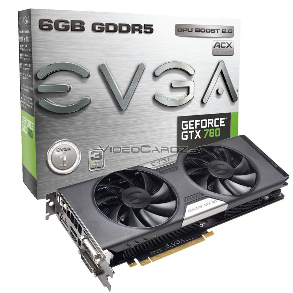 [23/03/2014] EVGA bringt Geforce GTX 780 und GTX 780 Ti mit 6 GByte Videospeicher