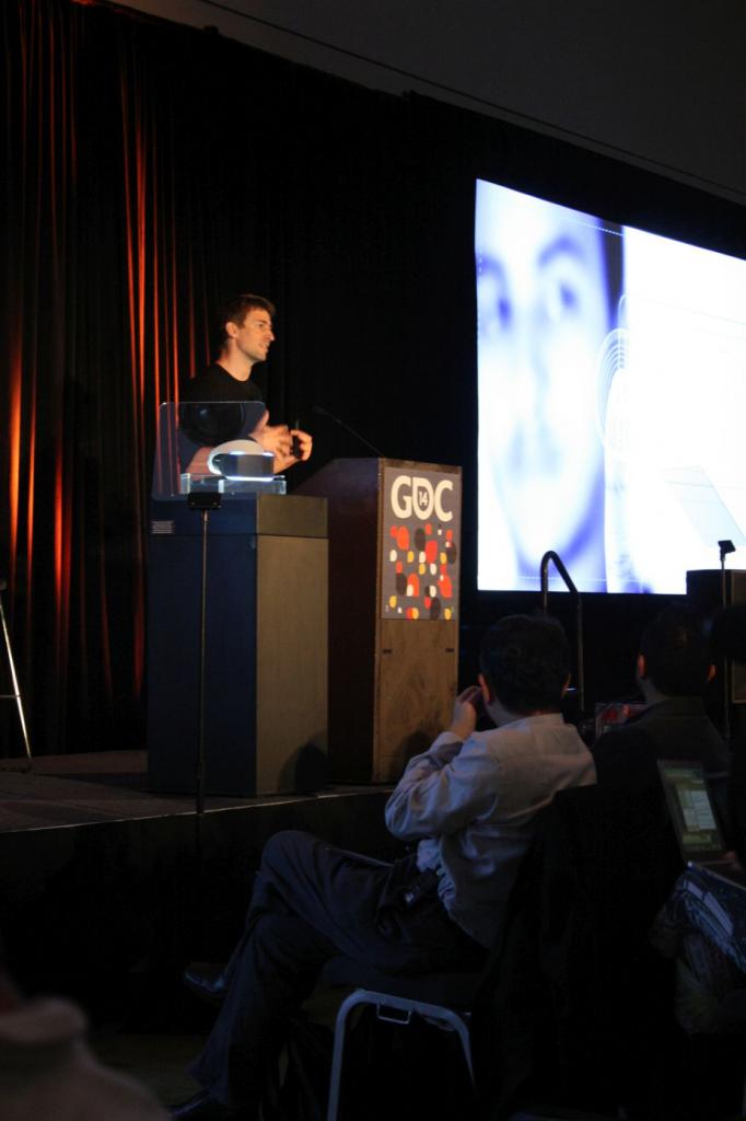 [19/03/2014] Sony führt Project Morpheus auf der GDC 2014 vor (Bild: PCGH) (19)