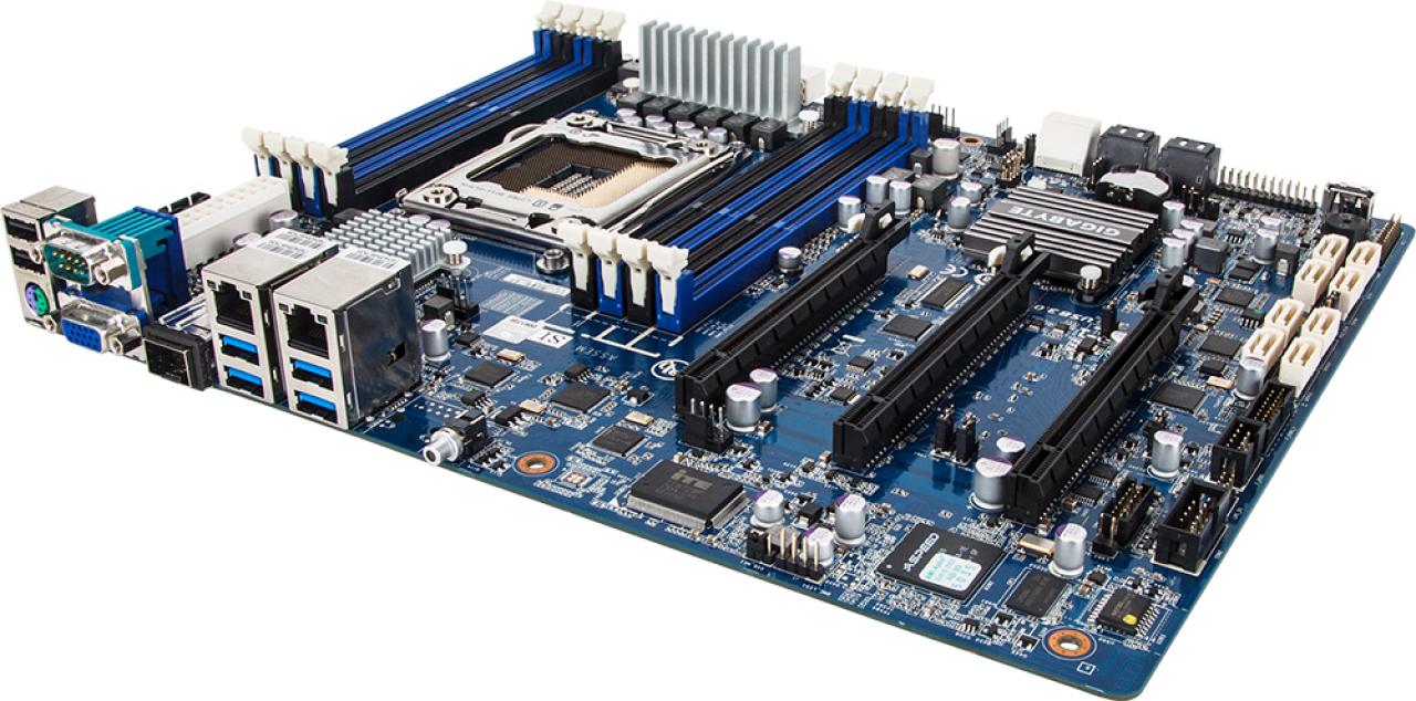 [06/03/2014] Gigabyte GA-6PXSVT: Sockel-2011-Server-Mainboard mit 10 Gigabit Ethernet und Aspeed-Grafikeinheit (1)