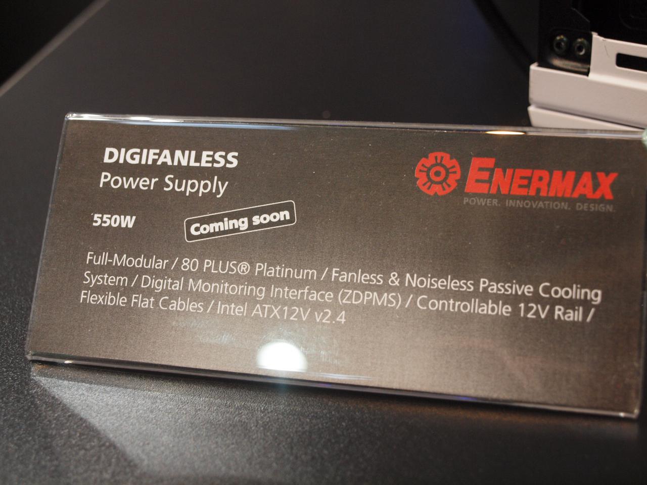 [10/03/2014] Enermax Digifanless 550 Watt