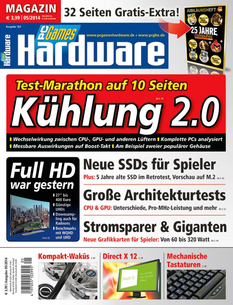 [31/03/2014] PCGH 05/2014: Cover Magazin
