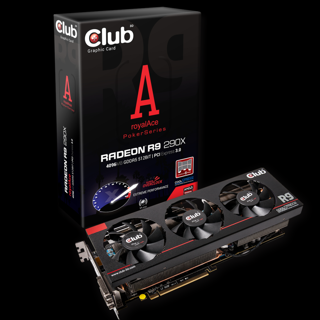 [08/03/2014] Radeon R9 290(X): Club 3D schickt übertaktete Royal Ace-Serie ins Rennen. (1)