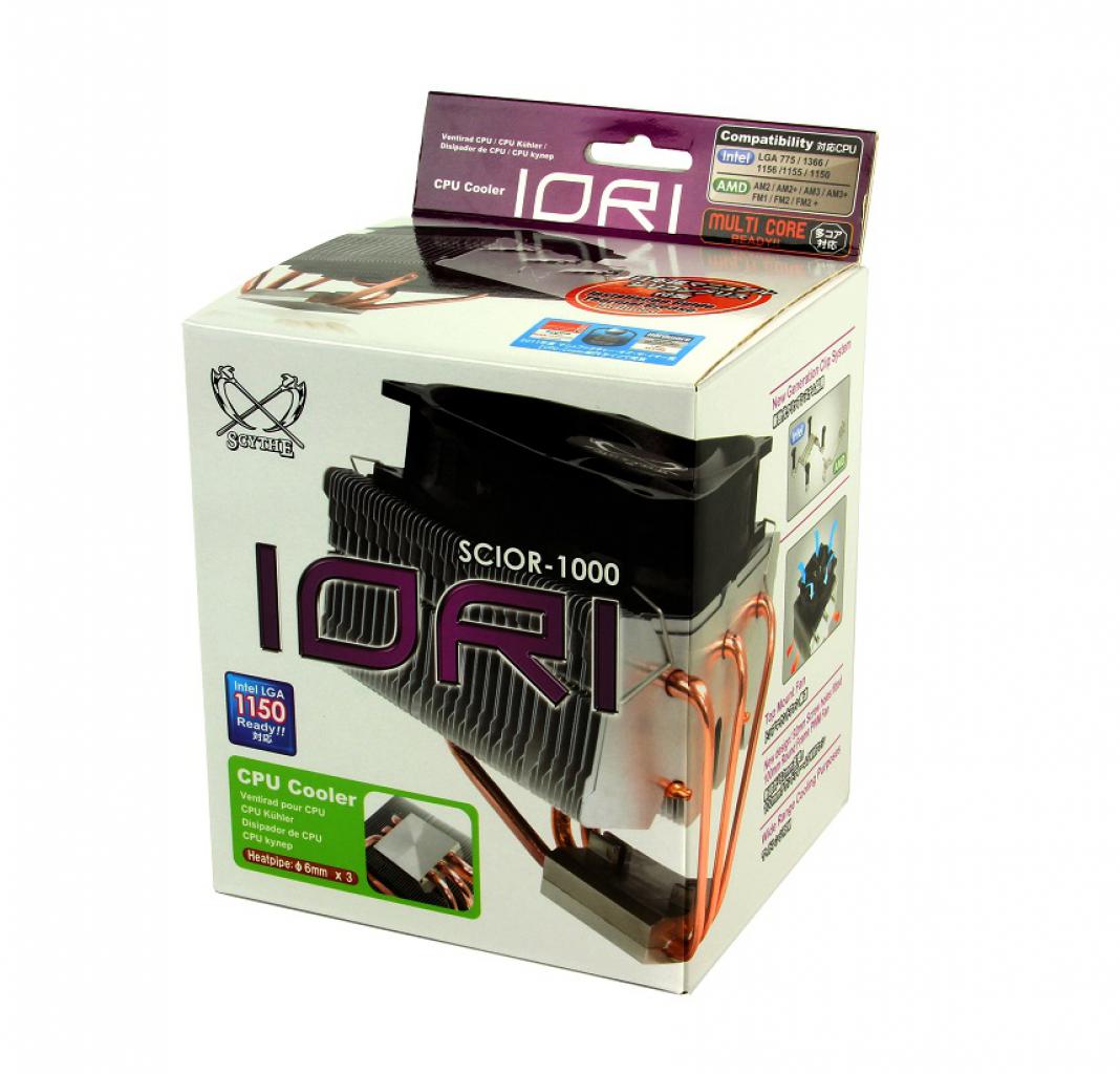 [19/03/2014] Scythe Iori: Top-Flow-CPU-Kühler mit 117 mm Bauhöhe für 26 Euro (9)