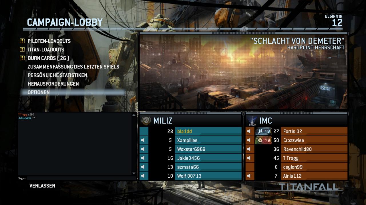[21/03/2014] Die Lobby wirft noch immer Spieler aller Erfahrungstufen durcheinander.