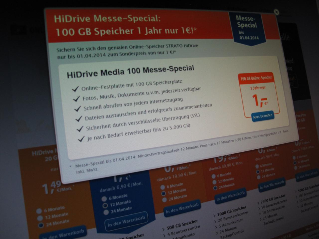 [19/03/2014] Strato Hidrive