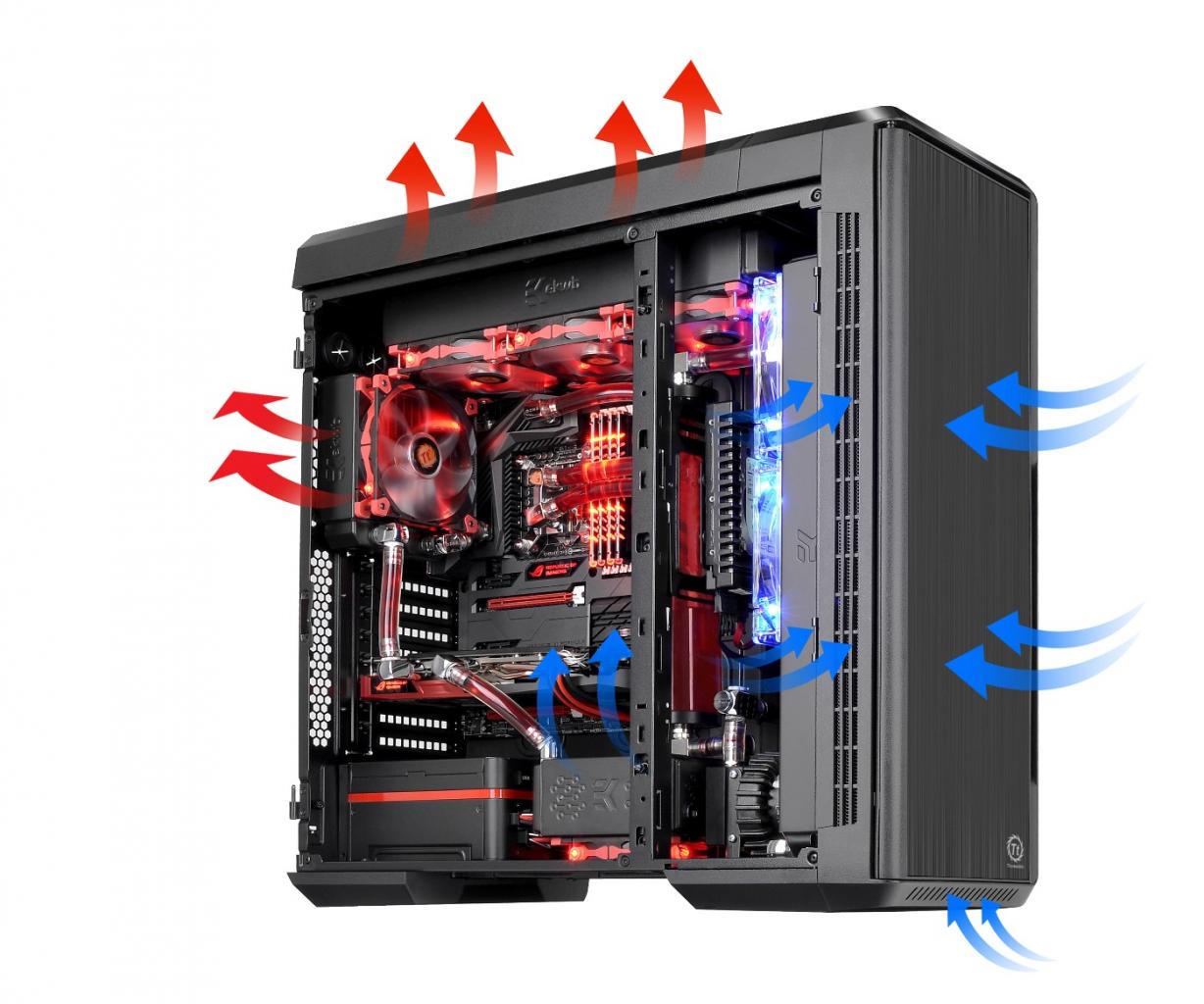 [09/03/2014] Thermaltake Urban T81: modularer Full-Tower mit Schwingtüren (4)