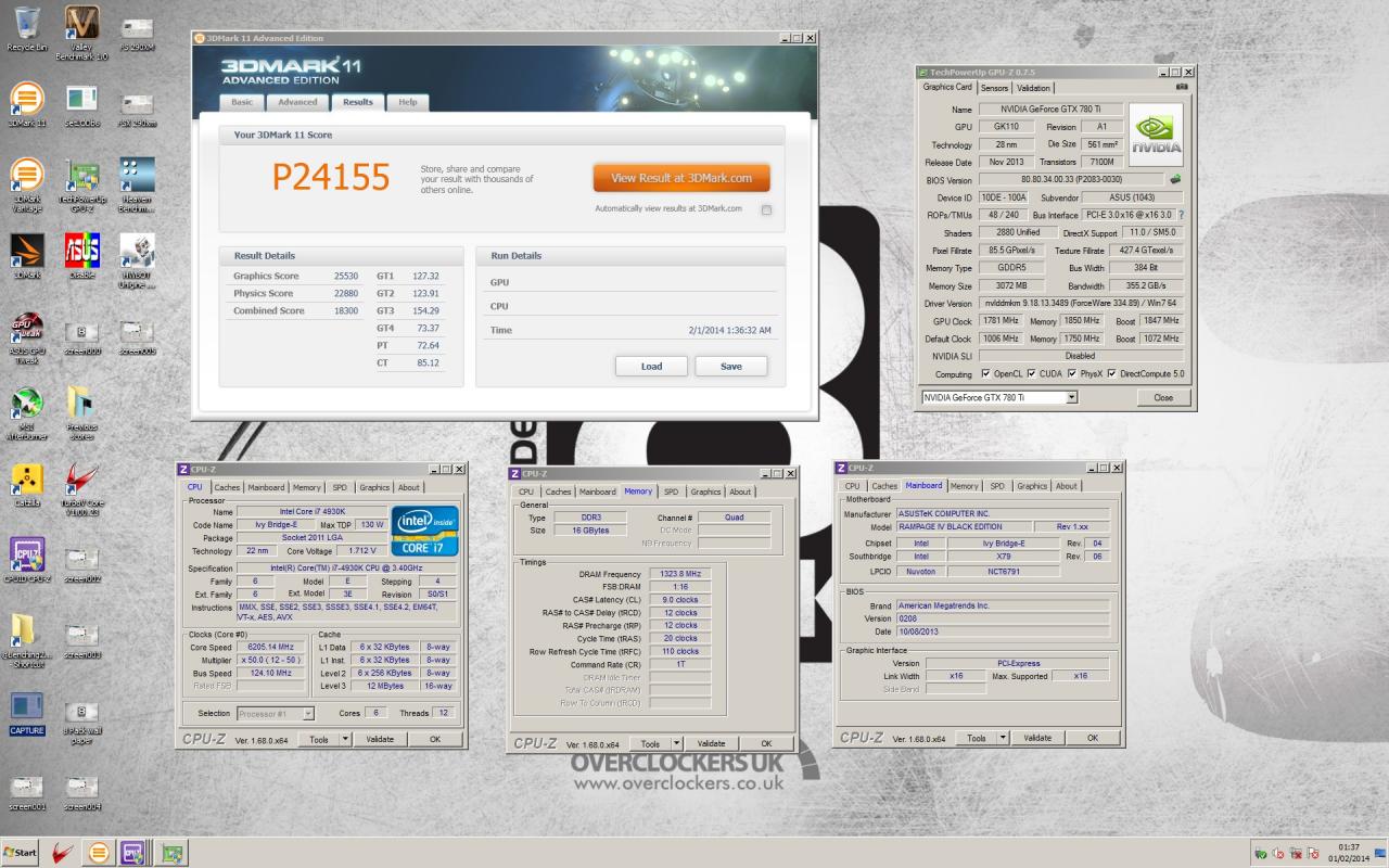 [11/04/2014] Neuer 3DMark-11-Rekord: Geforce GTX 780 Ti auf 1.925 MHz übertaktet (1)