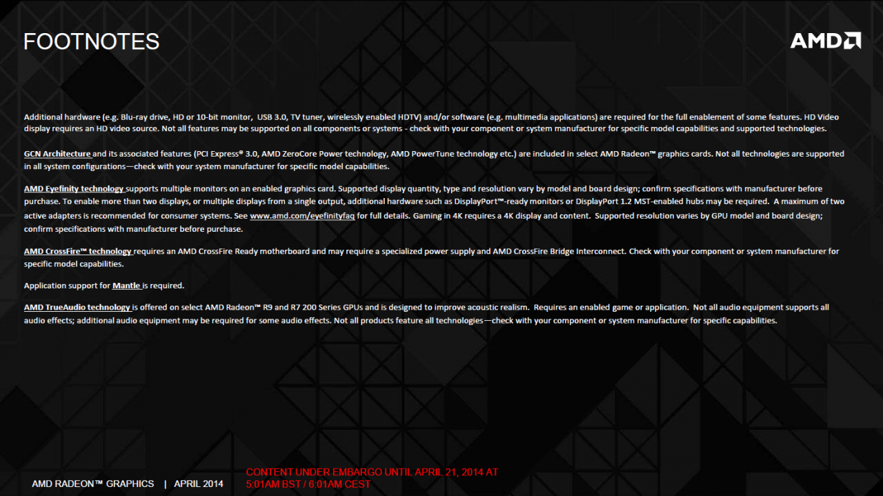 [17/04/2014] AMD Never Settle Forever nun für R9 290(X), R9 280(X) und Co.: Altes Prinzip, wenige neue Spiele (14)
