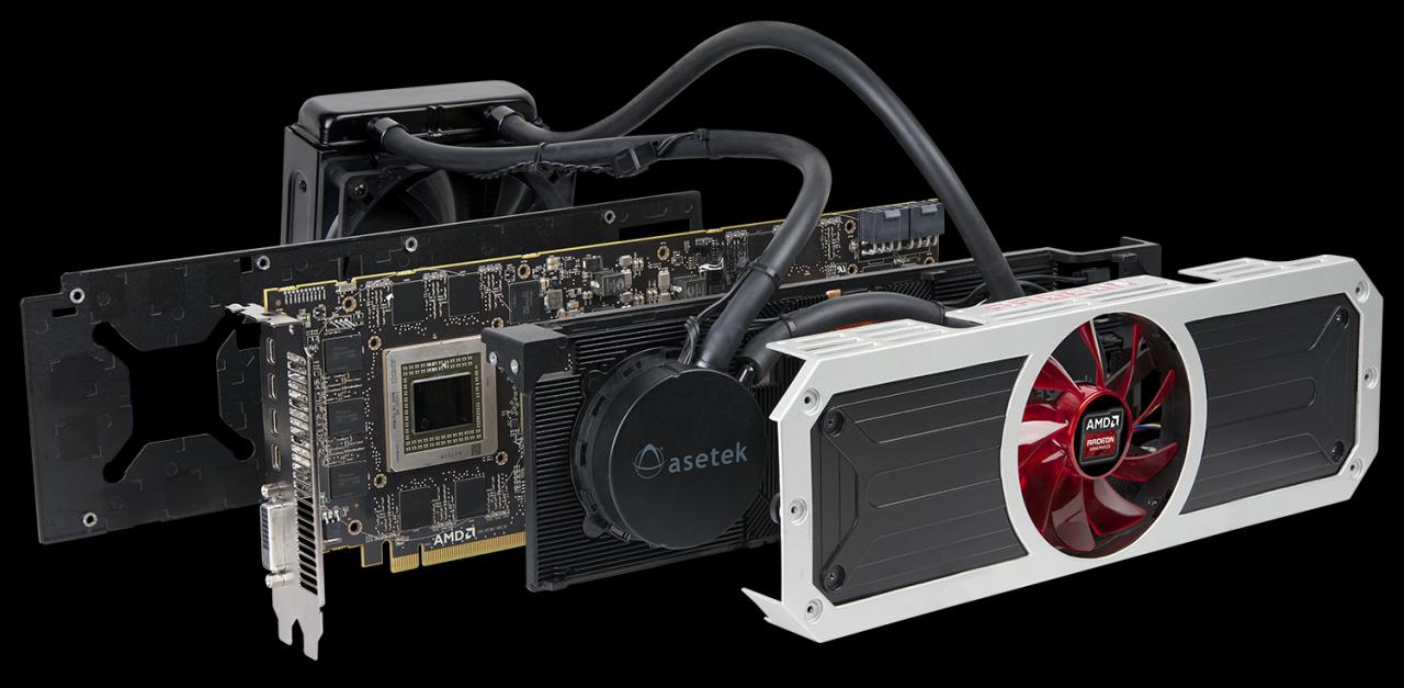 [04/04/2014] AMD Radeon R9 295 X2: Explosionsdiagramm