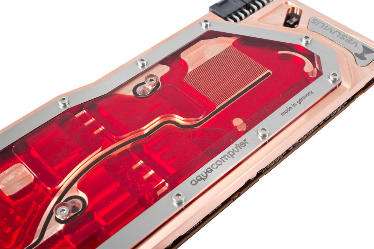 [22/04/2014] Aqua Computer kryographics Vesuvius: 170 Euro teurer Wasserblock für Radeon R9 295 X2 (2)