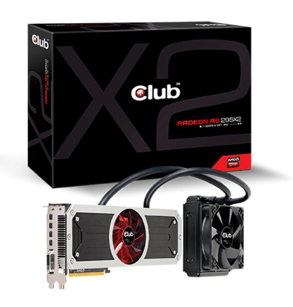 [08/04/2014] Club 3D Radeon R9 295 X2
