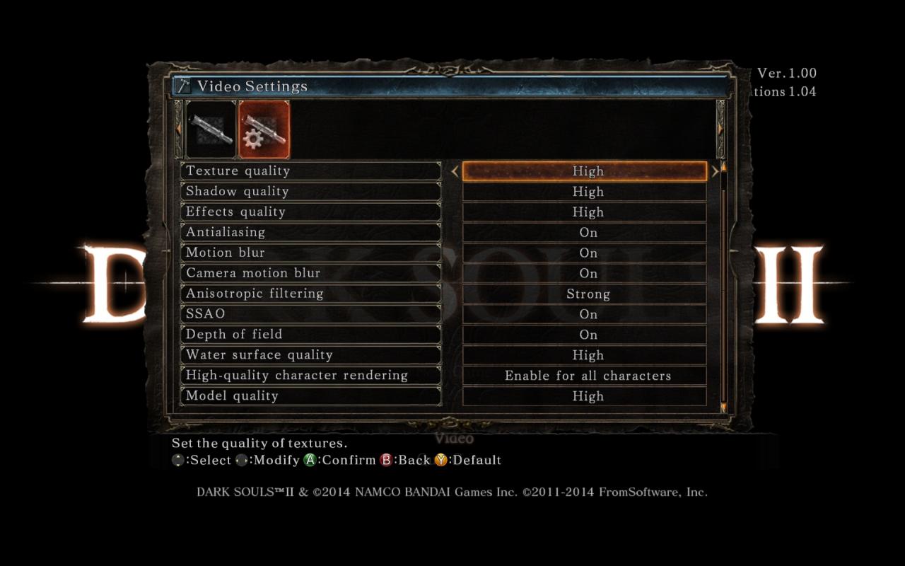 [25/04/2014] Dark Souls 2 - Einstellbare Grafikoptionen auf dem PC