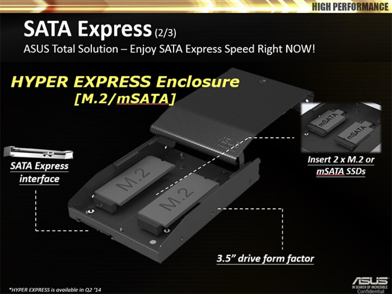 [26/04/2014] Asus Hyperxpress-SSD