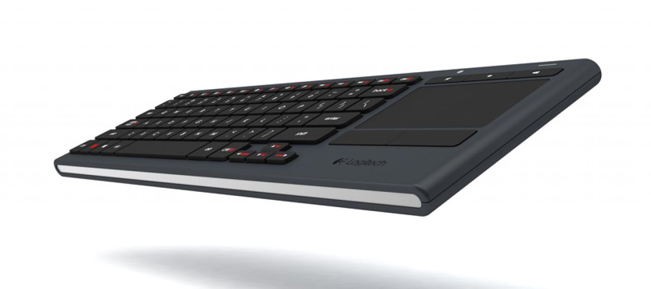[09/04/2014] Logitech Illuminated K830: Kabellose HTPC-Tastatur mit Trackpad für 100 Euro (2)