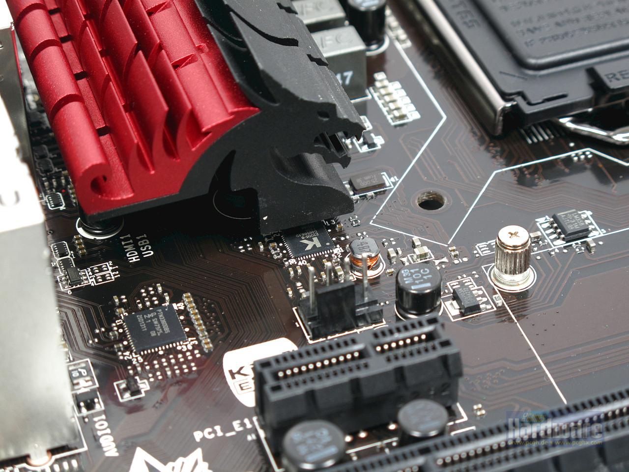 [16/04/2014] Das im Video verwendete MSI Z87-G45 Gaming (2)