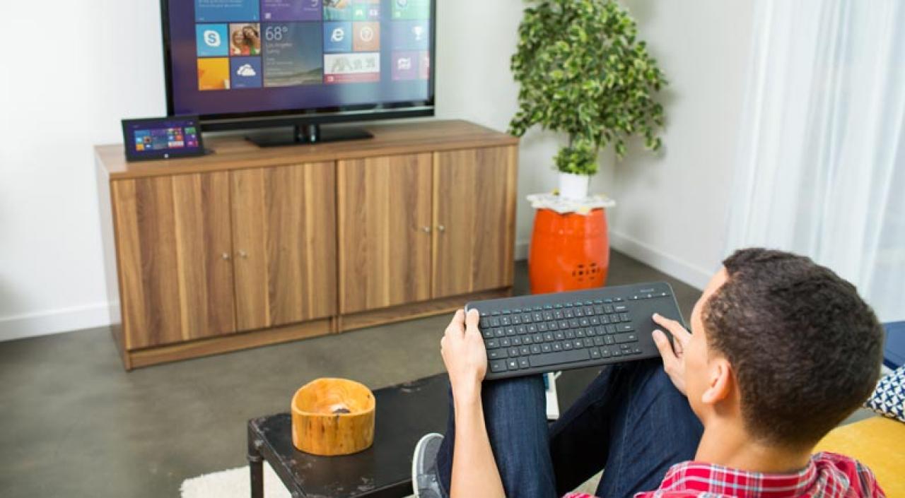 [17/04/2014] Microsoft All-in-One Media Keyboard: Kabellose Tastatur mit Trackpack für 37 Euro (3)