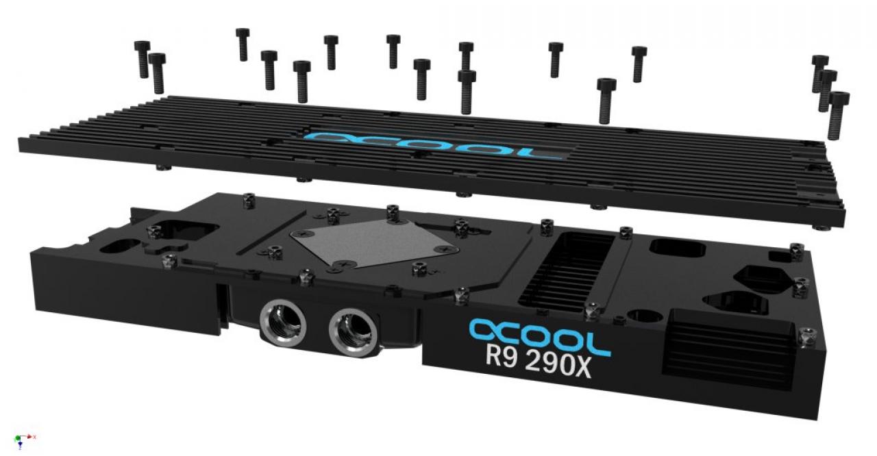 [28/04/2014] Alphacool-Wasserkühler-Service: Beispielskühler anhand der Radeon R9 290X (3)