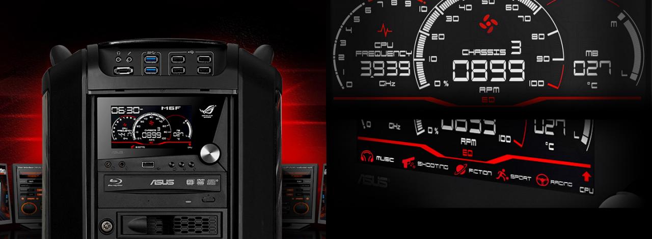 [04/04/2014] ROG Front Base Dual Bay Gaming Panel: Asus' Kontrollstation für Laufwerksschächte (5)