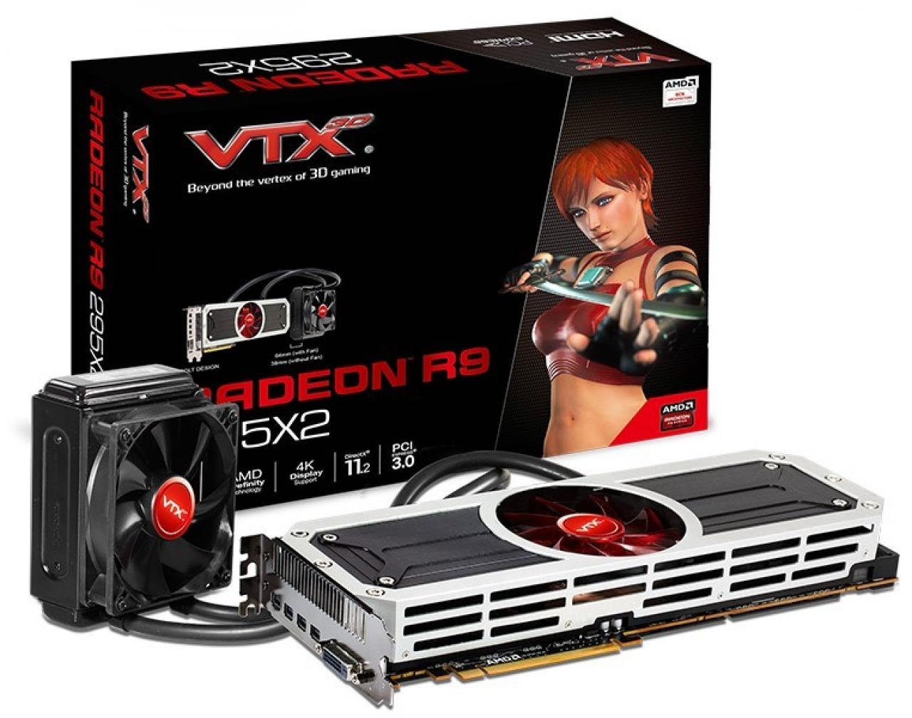 [08/04/2014] VTX3D Radeon R9 295 X2