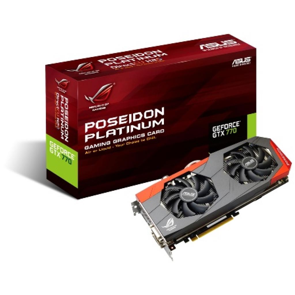 [02/04/2014] Asus ROG Poseidon-GTX770-P-3GD5 Platinum: Hybridkühler nun auch für die Geforce GTX 770 (1)