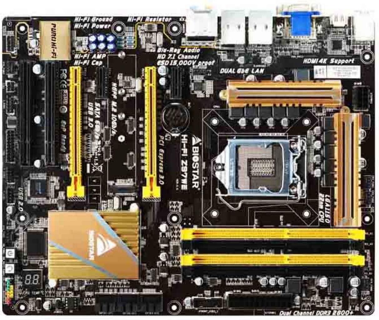 [06/05/2014] Biostar Motherboard mit Z97 Chipsatz veröffentlicht